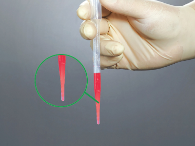 管端可热封，方便液体的携带
