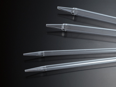 10.0mL、25.0mL、50.0mL和100.0mL 移液管管头/管嘴采用超声焊接方式与管体连接